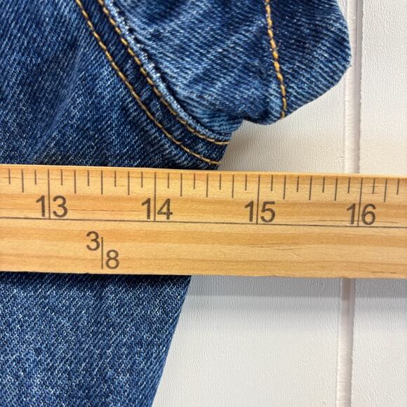 Grlfrnd Women's Preppy Retro‎ Vibes Button-up Cotton Denim Jean Dress Size XS - Picture 4 of 8